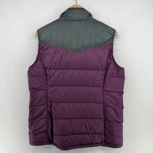 OUTDOOR RESEARCH Vest Women XL Transcendent Down Insulated Ripstop Winter Purple - Picture 2 of 15